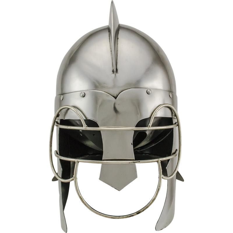 Roman Troopers Wire Guard Carbon Steel Helmet