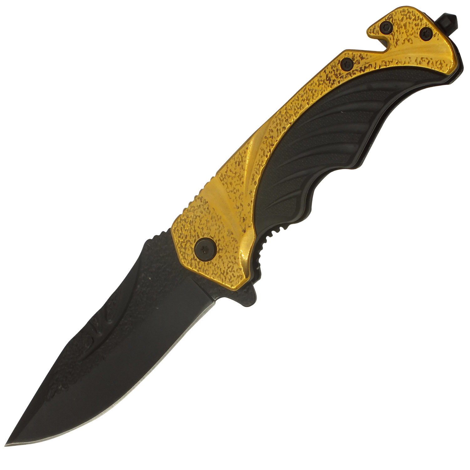 Gold Streak Trump 2020 Spring Assisted Folding Knife