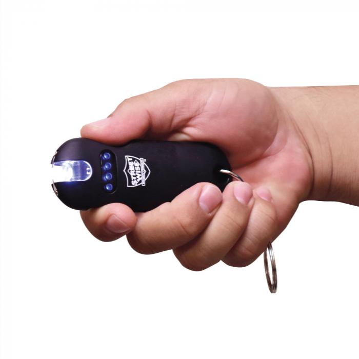 SMART 24 Million Keychain Stun Gun Black