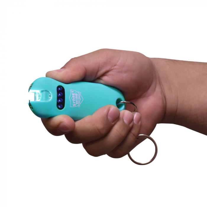 SMART 24 Million Keychain Stun Gun Teal