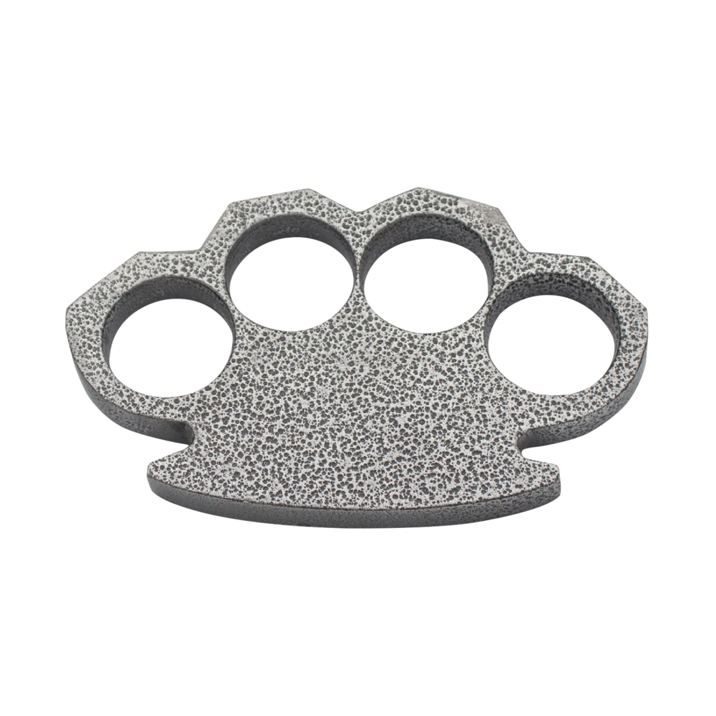 Steam Punk Gray Aluminum Knuckles.