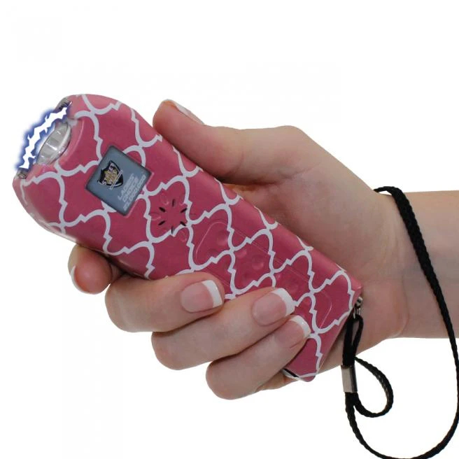 Streetwise Ladies' Choice Stun Gun Alarm Pink & White 21M