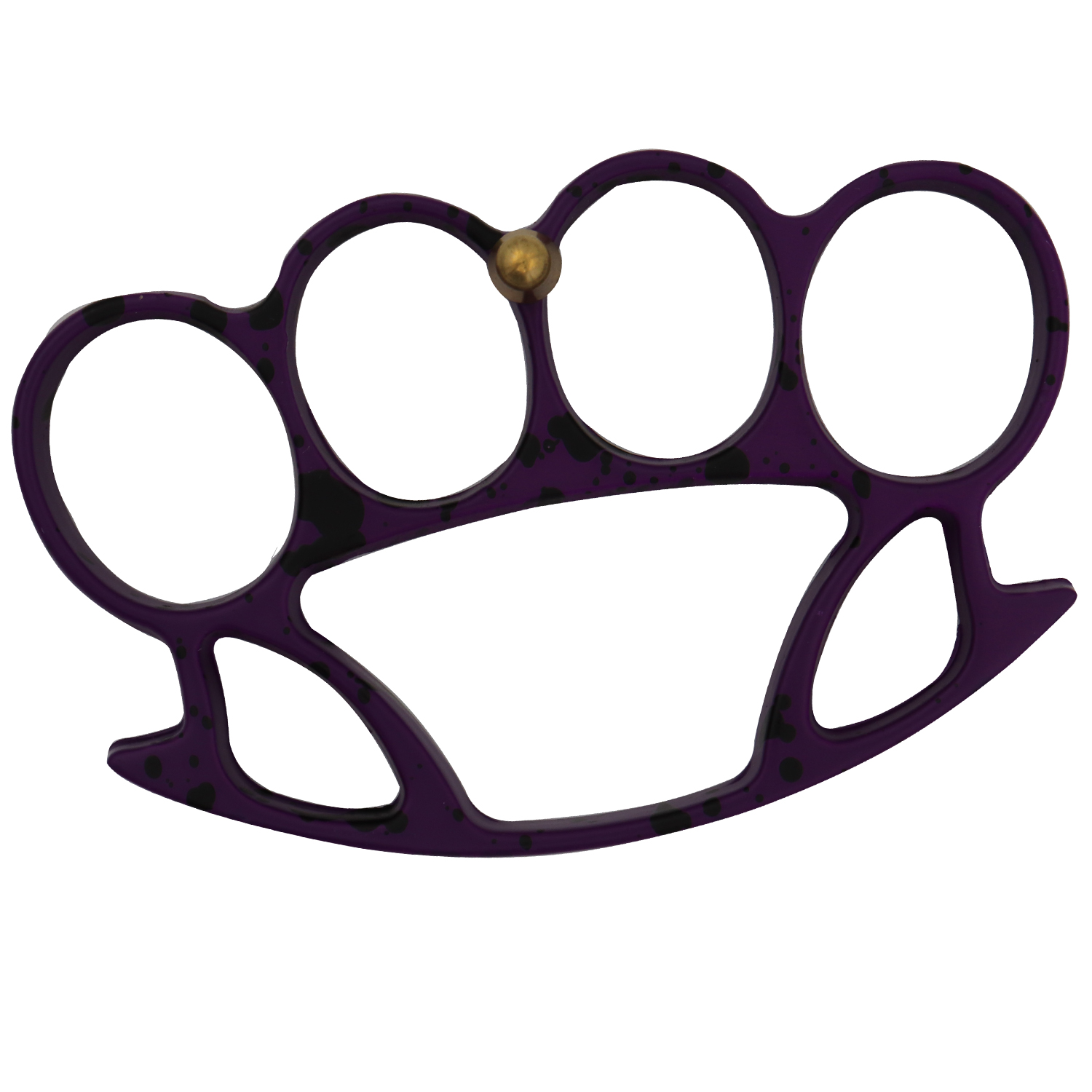 Thug Brass Knuckles Purple Grunge Medium