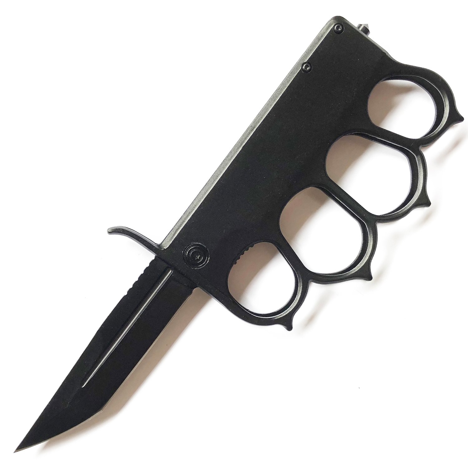 Tiger USA Black Trench Knife Tanto Blade