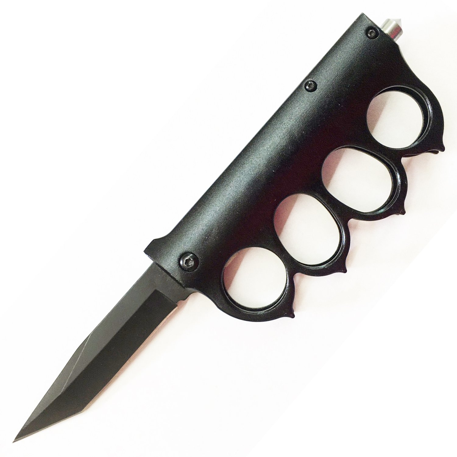 Tiger USA Black Trench Knife Tanto Folding Knife