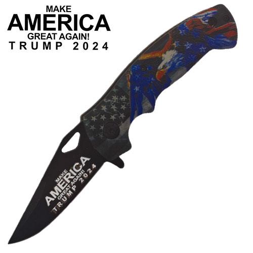 Trigger Action Pocket Knife   Eagle USA (Trump)