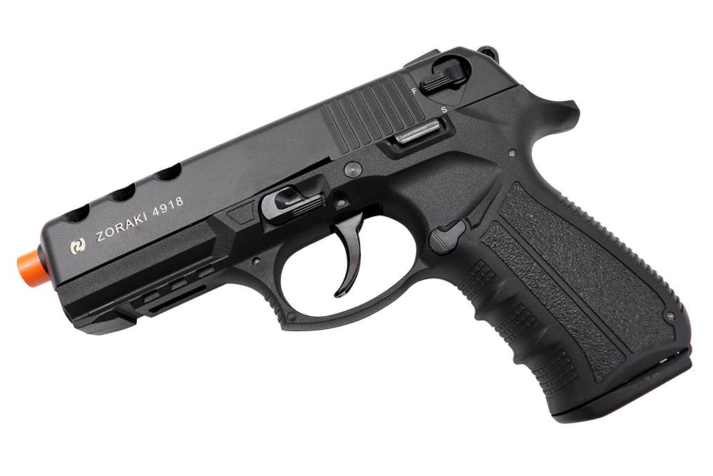 ZORAKI 4918 GAS & SIGNAL, BLANK PISTOL, BLACK