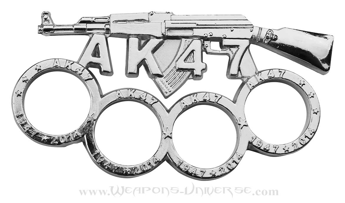 AK-47 Brass Knuckles, Chrome