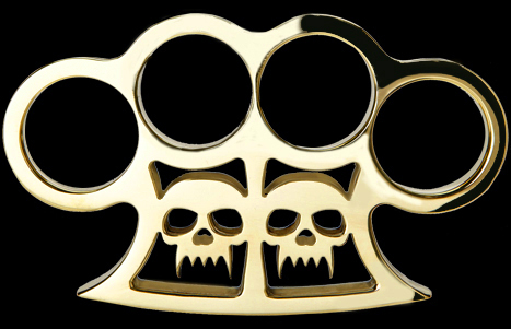 American Made Slayer Brass Knuckles