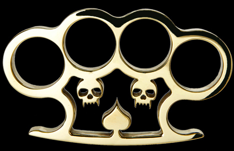 American Made Wicked Brass Knuckles
