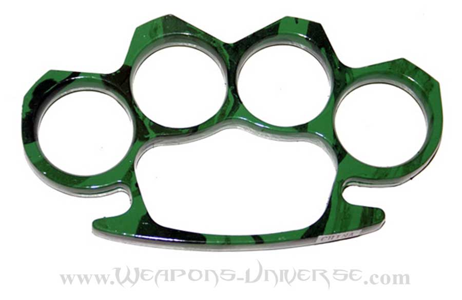 Army Green Camo Knuckles, Medium