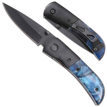 Pisces Dual Action Hidden Switchblade Automatic Knife SP504-B7