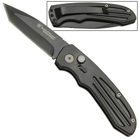 Smith & Wesson Extreme Ops Tanto Blade Automatic Knife SW50BT