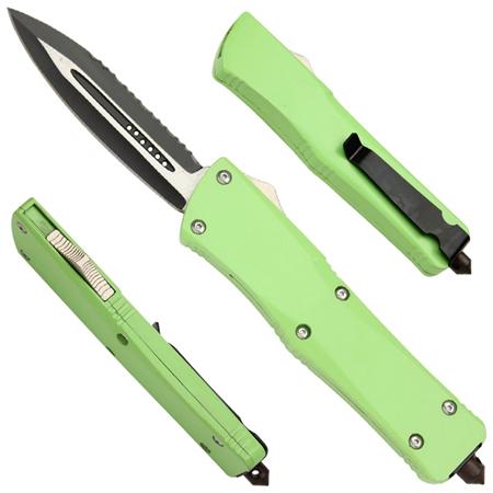 The Green Monster OTF Automatic Tactical Knife 7304ZB