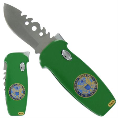 Two-in-One US Veterans Automatic Knife & Lighter H022B