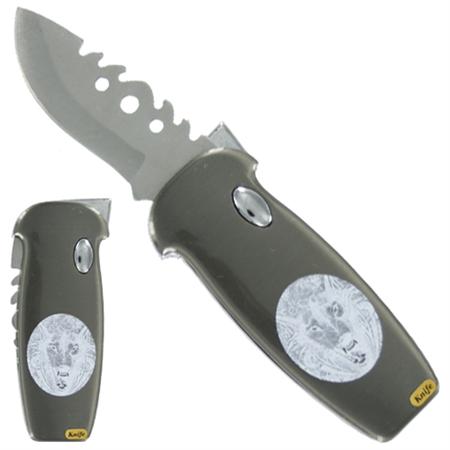 Two-in-One Wild Thing Knife & Lighter Automatic Knife H022E