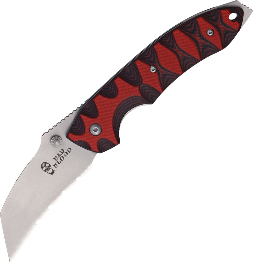 Bad Blood BB0121K Kendrick Razor Hoof Folder Knife  