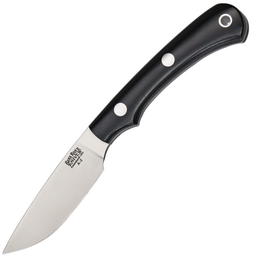 Bark River BA112MBC Pro Scapel II Black Canvas Knife