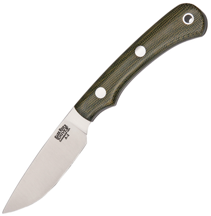 Bark River BA112MGC Pro Scapel II Green Canvas Knife