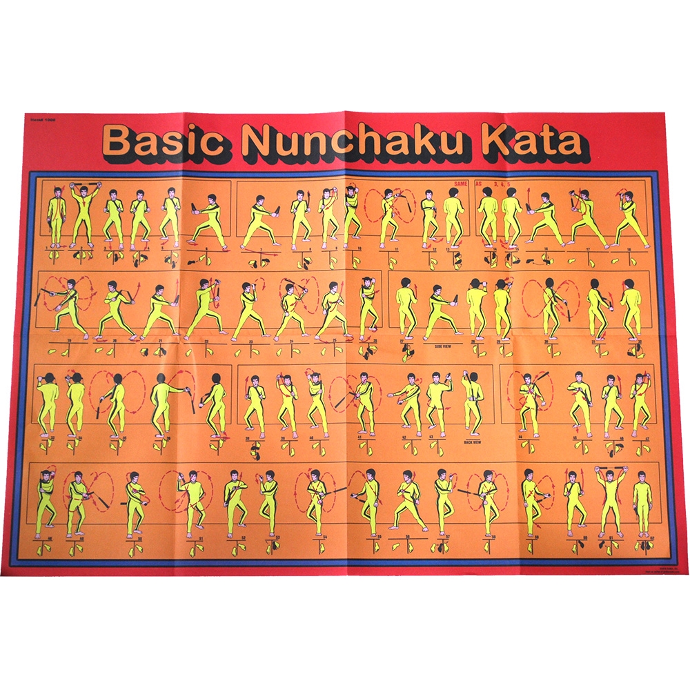 Basic Nunchaku Kata Poster