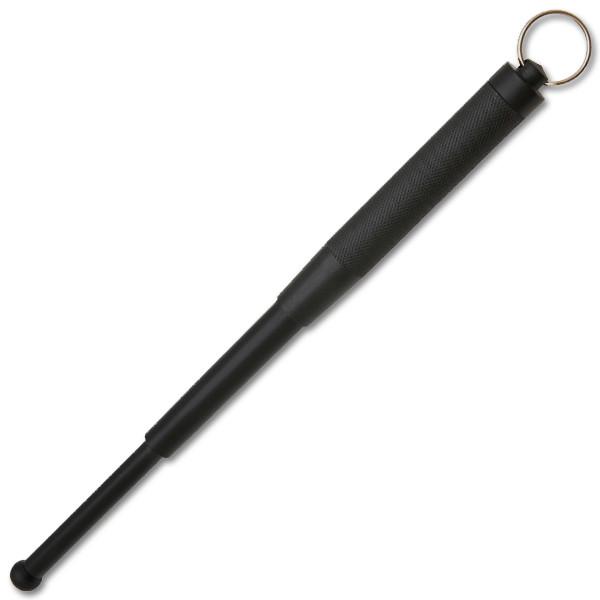 Baton Keychain, Textured Black, 12 inches