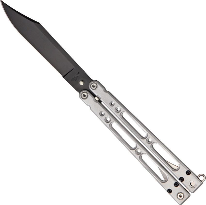 Bear Ops 35010 Bear Song IV Silver Butterfly Knife