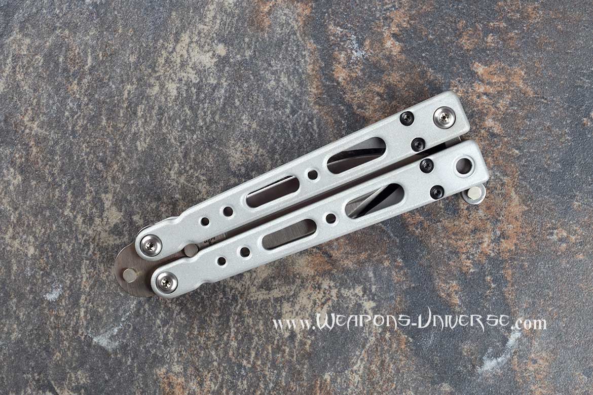 Bear Ops 35013 Butterfly Knife Bear Song IV, Satin, B-450-S