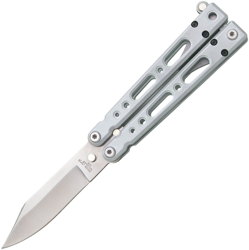 Bear Ops B-450-S Bear Song IV Butterfly Knife, Satin, 35013