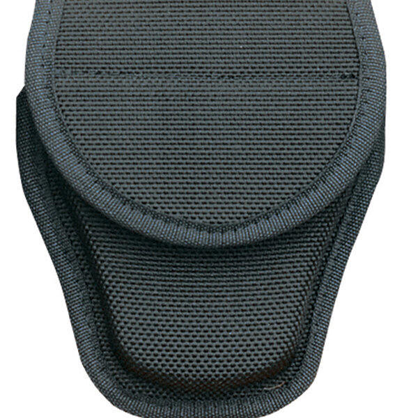 Bianchi BI17390 Covered Handcuff Case Black Size 1 Hook and Loop
