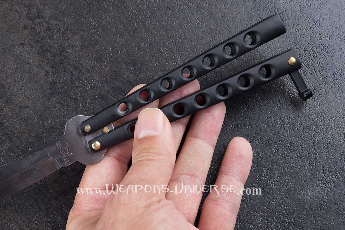 Black Butterfly Knife