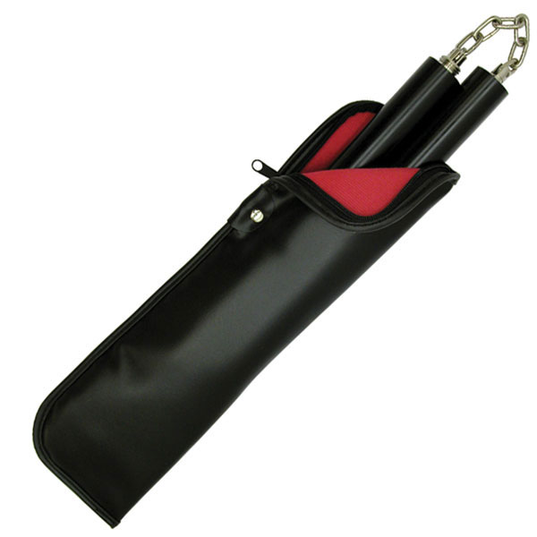 Black Nunchaku Case with Zipper