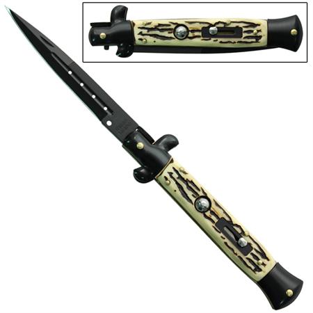 Black Stag Automatic Knife Switchblade
