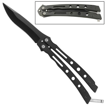 Black Talon Butterfly Knife