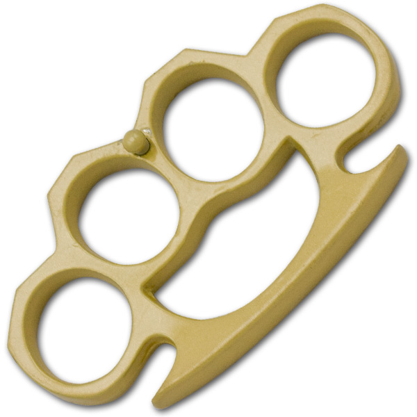Brass Knuckles, Gold, Medium