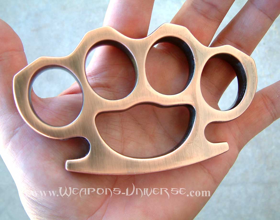 Brass Knuckles, Copper, Large