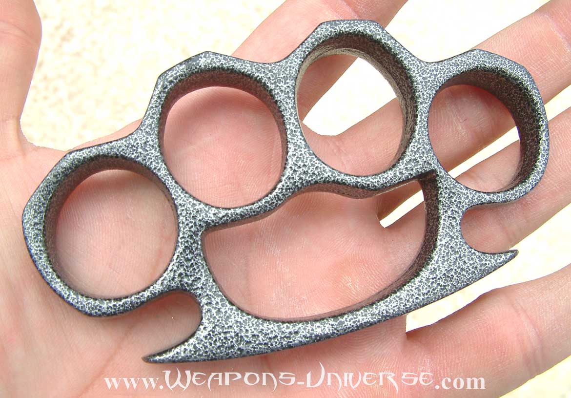 Brass Knuckles, Damascus, Medium