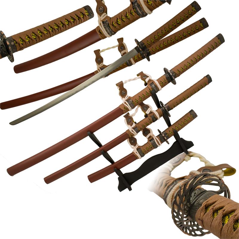Brown Chocolate Katana Samurai Sword