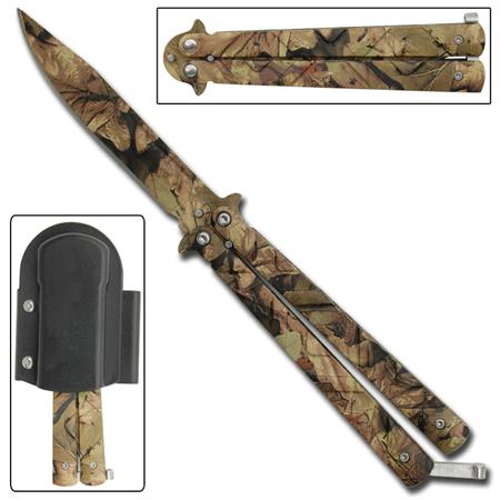 Butterfly Knife, Forester Digital Camo