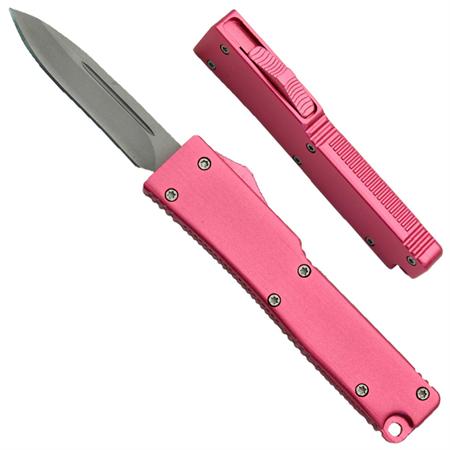 California Legal OTF Automatic Knife, Pink