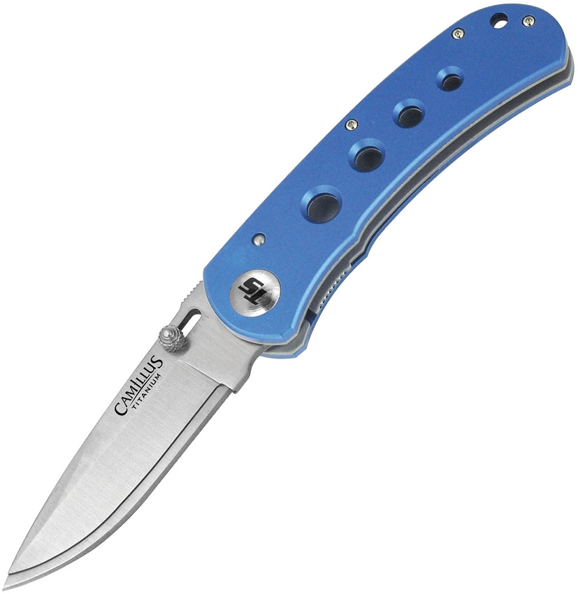 Camillus CM18563 TigerSharp Large Titan Blue Knife