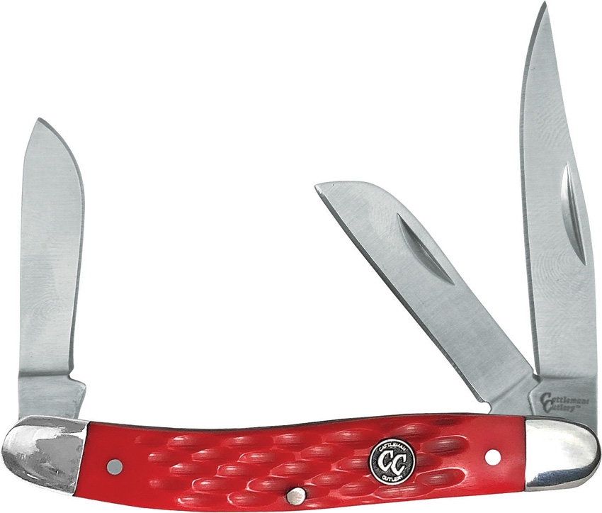 Cattleman's Cutlery CC0001JRD Signature Stockman Red Knife