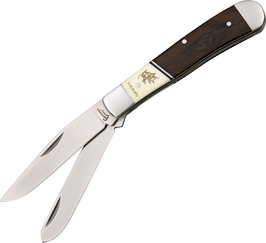 Cattleman's Cutlery CC0002RS Rawhide Trapper Knife