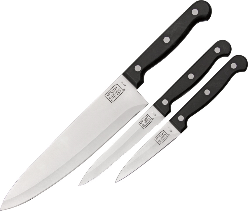 Chicago Cutlery C01392 Essentials Three Piece Set Knives