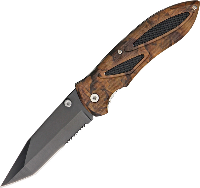 China Made CN210959BK Raven Tanto Linerlock Knife