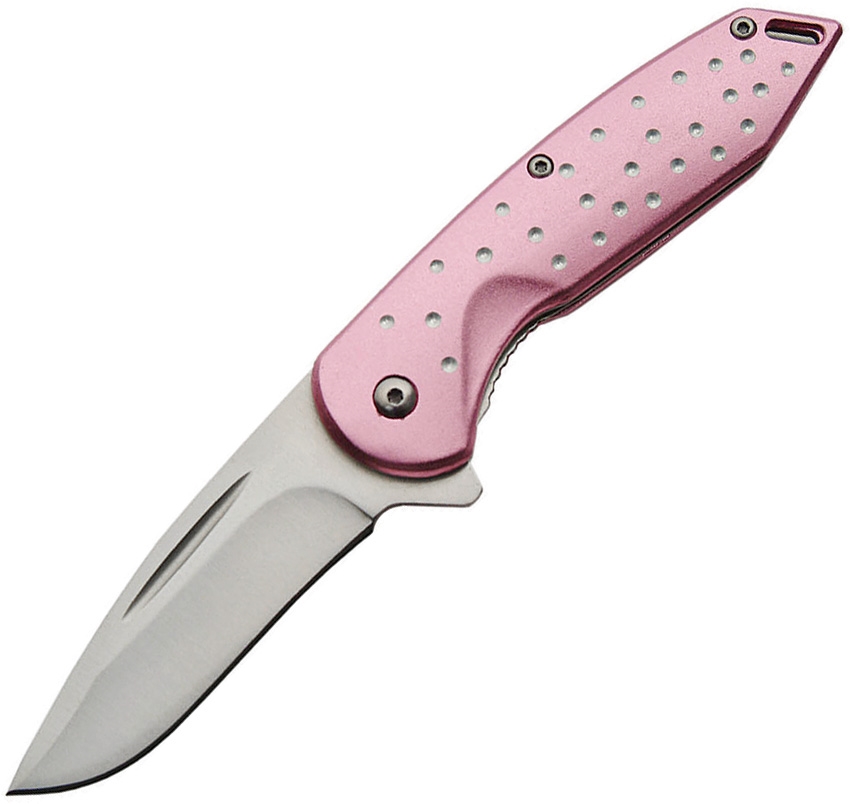 China Made CN300391PK Linerlock A/O Knife, Pink