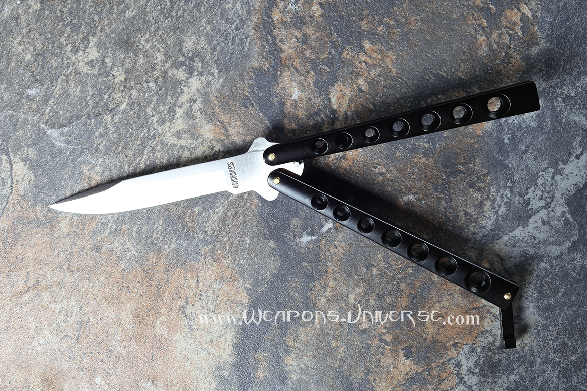 Classic Black Butterfly Knife