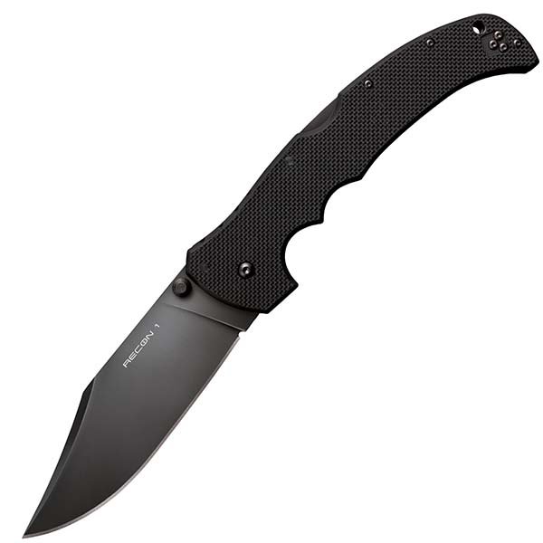 Cold Steel 27TXLCC XL Recon 1, Black G10 Handle, Black