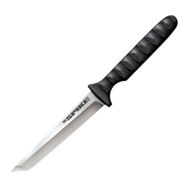 Cold Steel 53NCT Tanto Spike, Black Faux G10 Handle, Plain