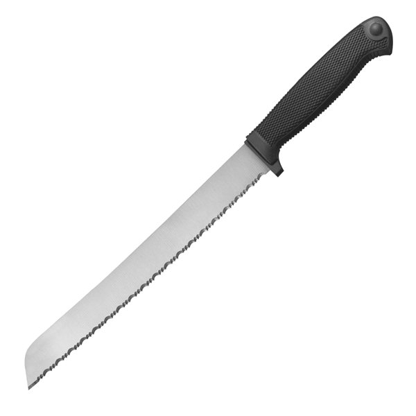 Cold Steel 59KBRZ Bread Knife, Black Kraton Handle