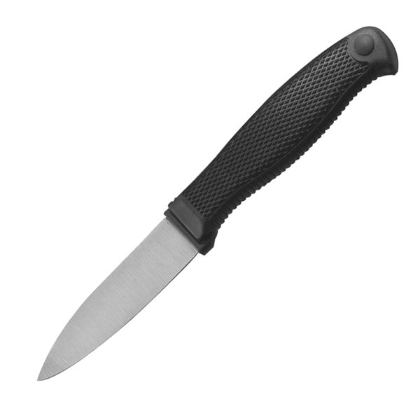 Cold Steel 59KPZ Paring Knife, Black Kraton Handle